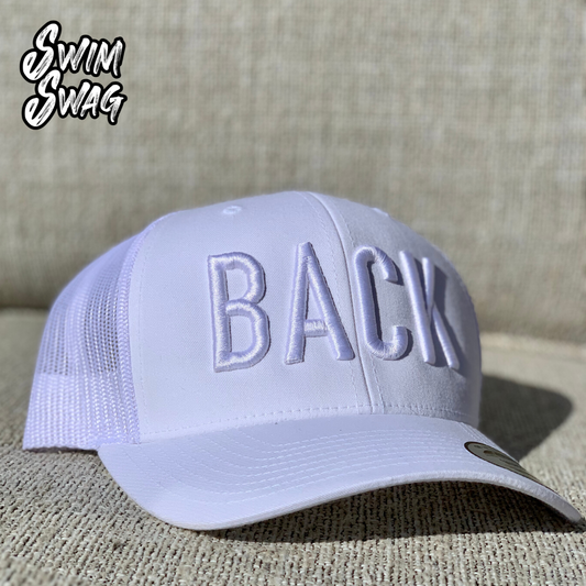 BACK - Backstroke Trucker Hat (w)
