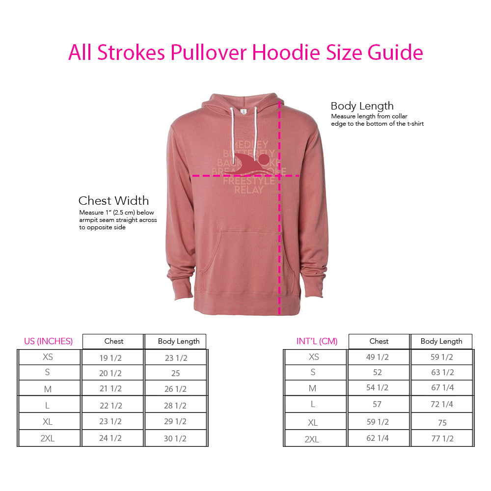 All Strokes Pullover Hoodie