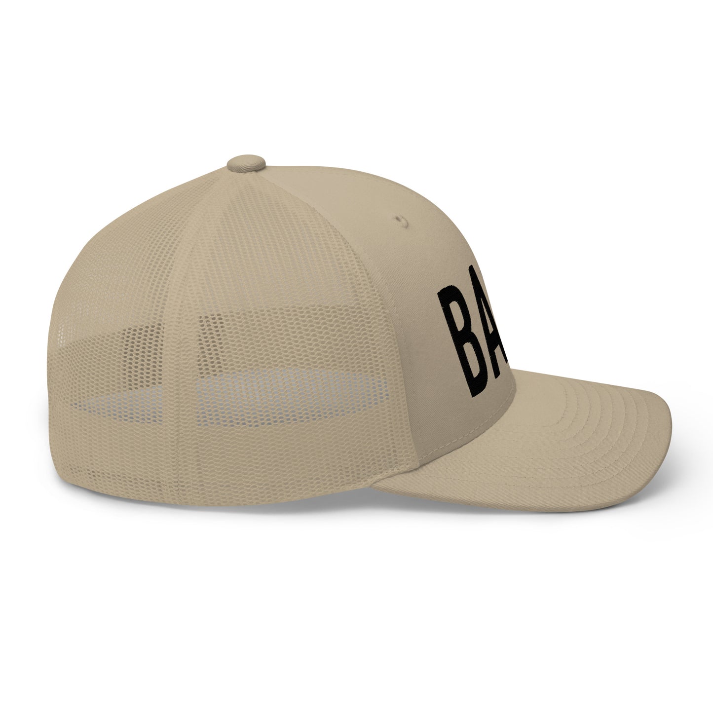 BACK - Backstroke Trucker Hat (Black)