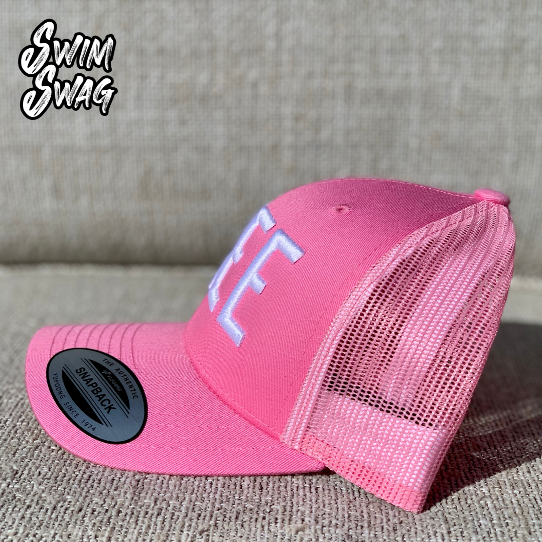 "FREE" Hat - Freestyle (Pink & White)